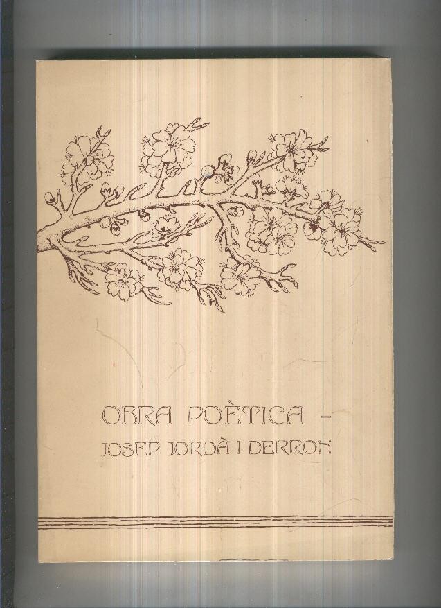 Obra poetica de Josep Jorda i Derrom