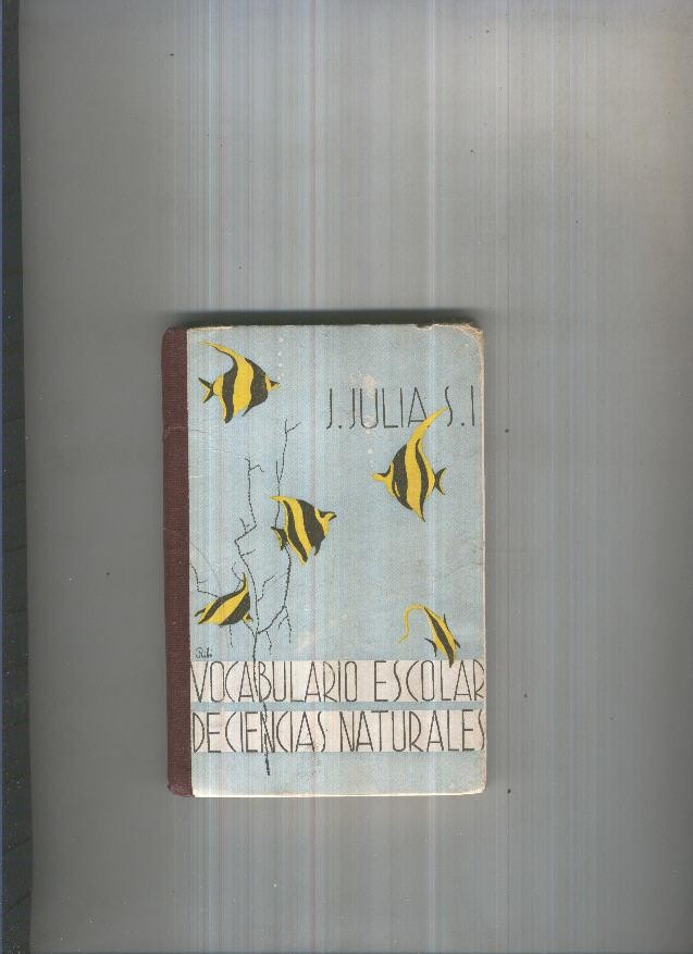 Vocabulario escolar de Ciencias Naturales