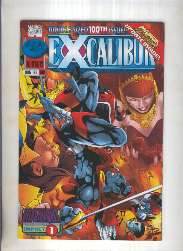 EXCALIBUR Vol.1 No.100: London Burning (Marvel 1996)