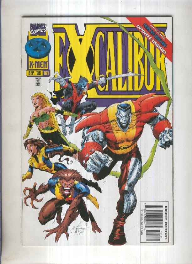 EXCALIBUR Vol.1 No.101: Quiet (Marvel 1996)