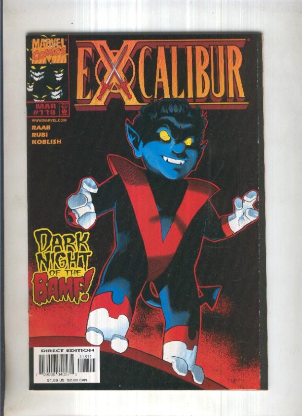 EXCALIBUR Vol.1 No.118: New Year,s Evil (Marvel 1998)