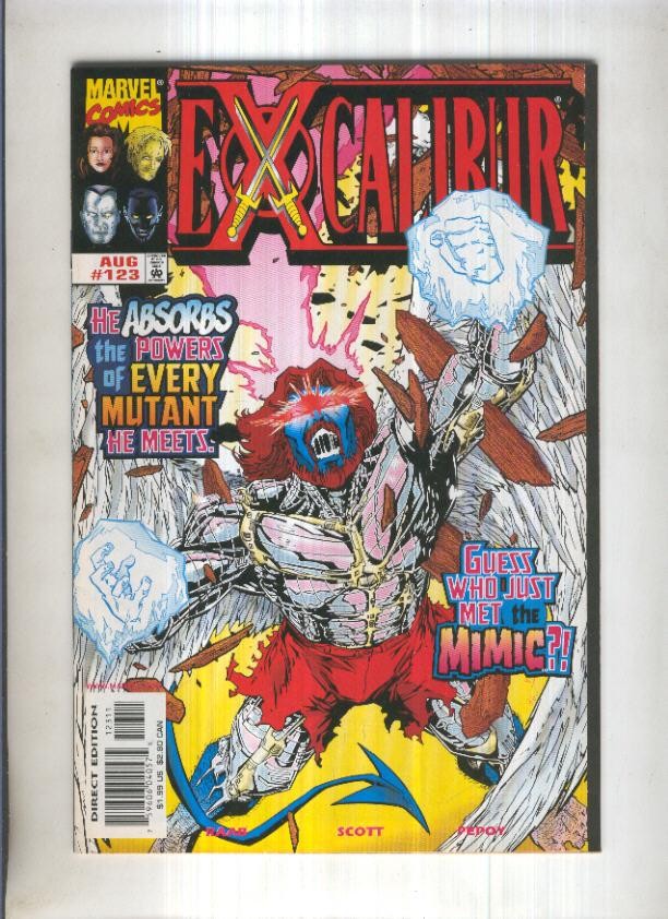 EXCALIBUR Vol.1 No.123: Lost and Found (Marvel 1998)