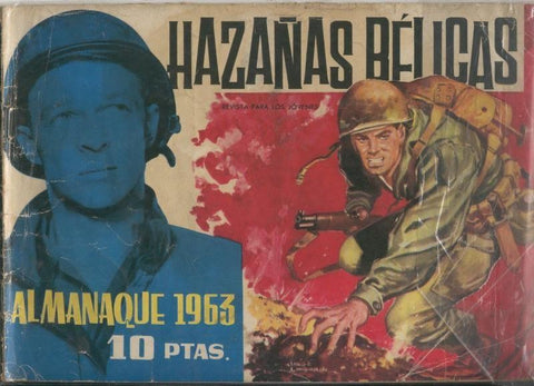 Hazañas Belicas almanaque 1963