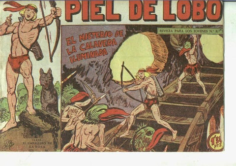 Piel de Lobo numero 65: El misterio de la calavera iluminada
