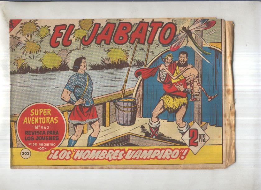 Bruguera: El Jabato numero 302: Los hombres vampiros