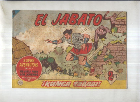 Bruguera: El Jabato numero 308: Kunga Targai