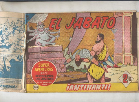 Bruguera: El Jabato numero 309: Antinanti