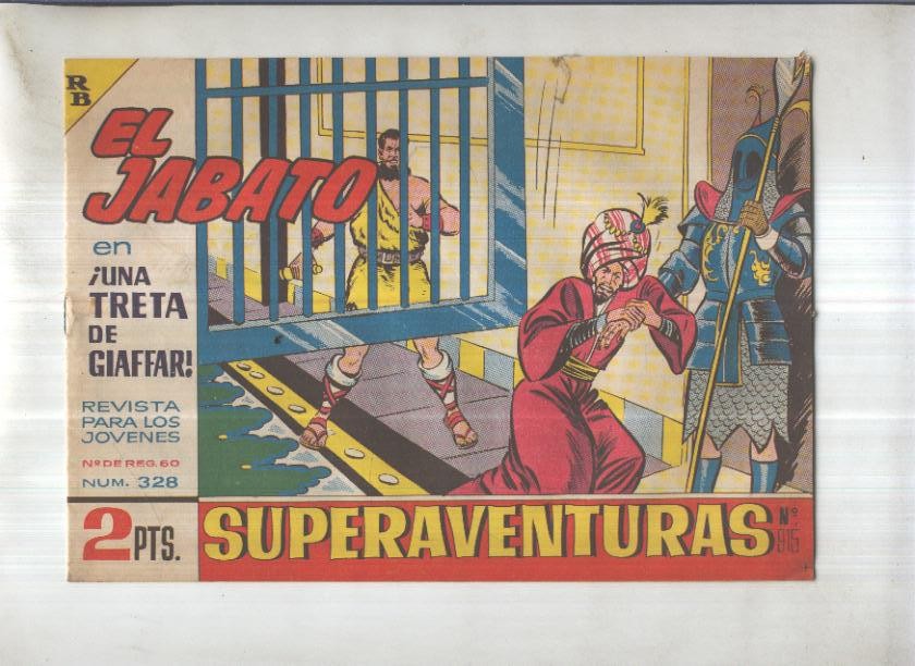 Bruguera: El Jabato numero 328: Una treta de Giaffar