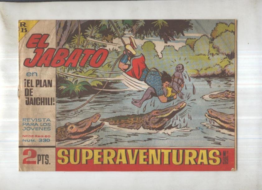 Bruguera: El Jabato numero 330: El plan de Jaichili