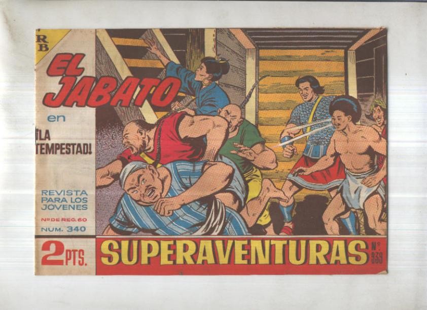 Bruguera: El Jabato numero 340: La tempestad
