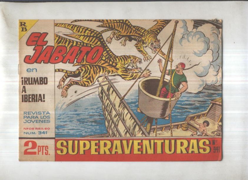 Bruguera: El Jabato numero 341: Rumbo a Iberia