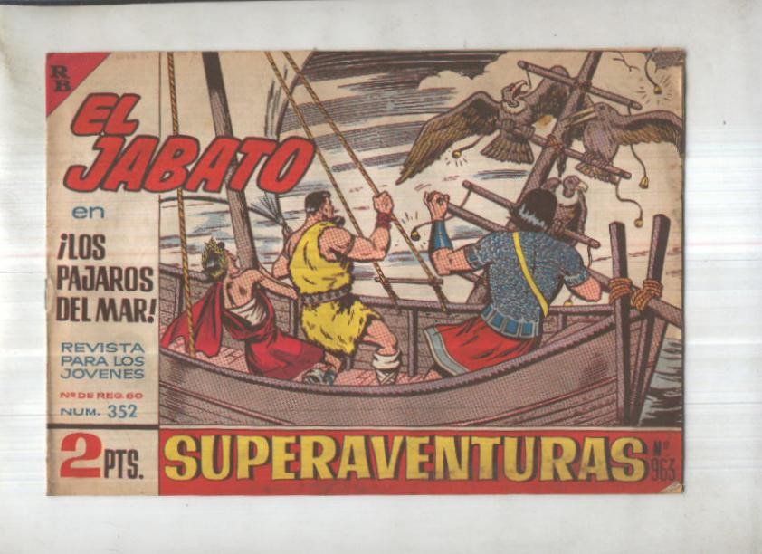 Bruguera: El Jabato numero 352: Los pajaros del mar