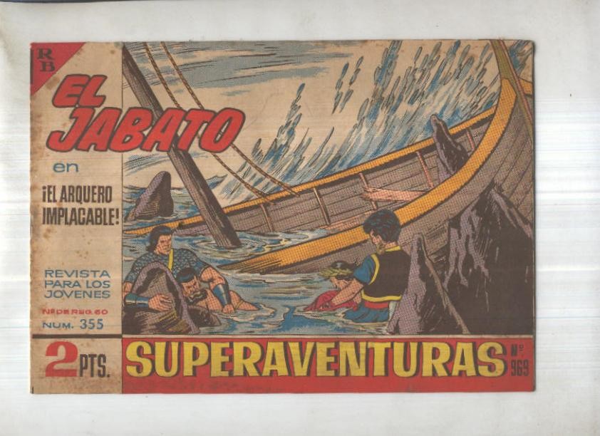 Bruguera: El Jabato numero 355: El arquero implacable