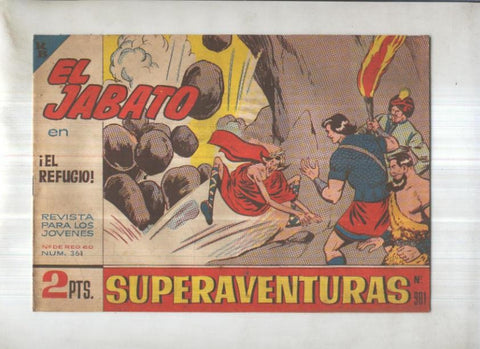 Bruguera: El Jabato numero 361: El refugio