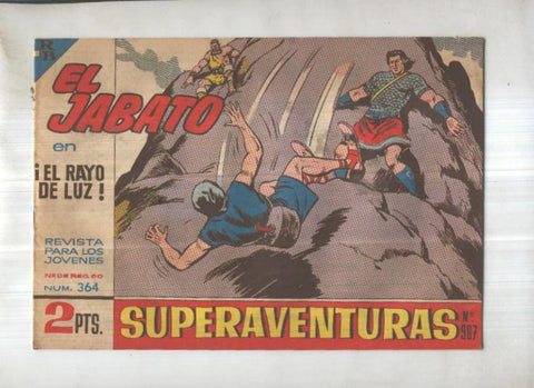 Bruguera: El Jabato numero 364: El rayo de luz