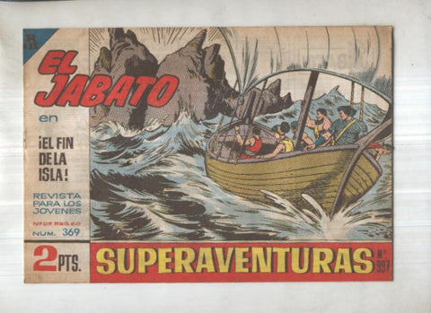 Bruguera: El Jabato numero 369: El fin de la isla
