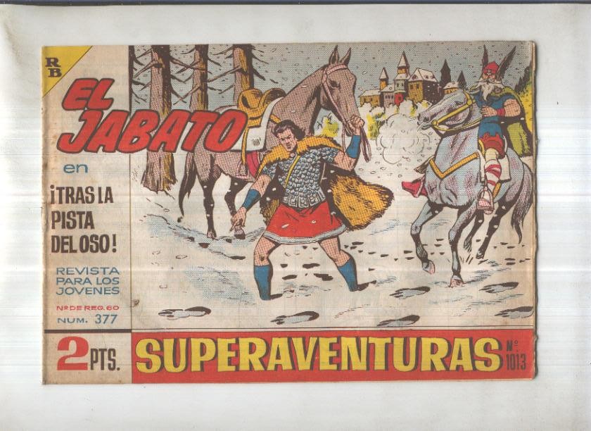 Bruguera: El Jabato numero 377: Tras la pista del oso
