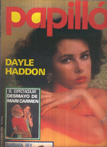 Papillon numero 030 (1976): Dayle Haddon