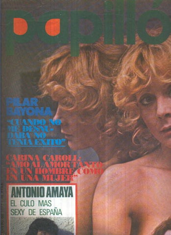 Papillon numero 036 (1977): Antonio Amaya