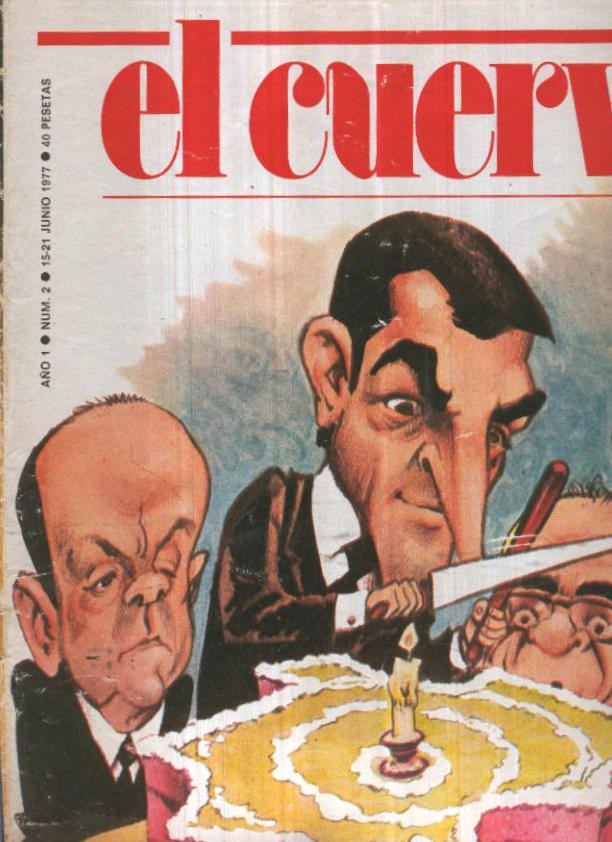El Cuervo revista de humor numero 002 (1977): Mariano Gamo 