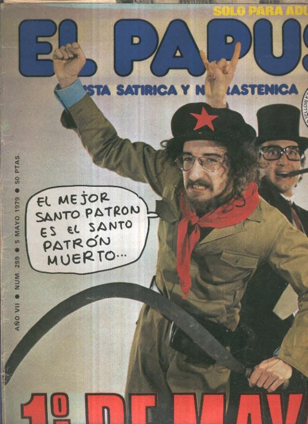 El Papus revista de humor numero 259 (1979): 1 de mayo