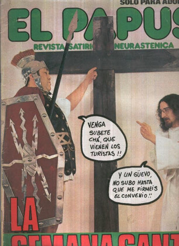 El Papus revista de humor numero 256 (1979): La semana santa