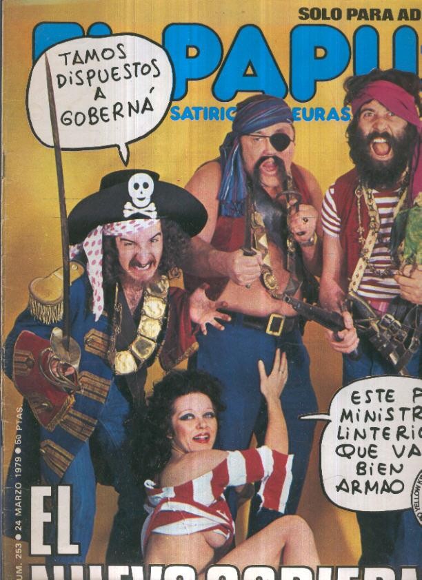 El Papus revista de humor numero 253 (1979): El nuevo gobierno