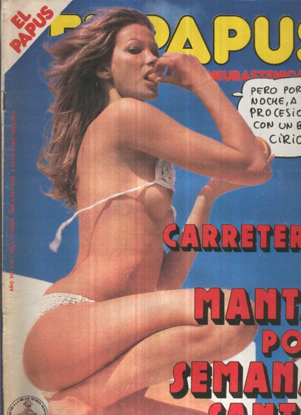 El Papus revista de humor numero 308 (1980):  Carretera y manta por semana santa