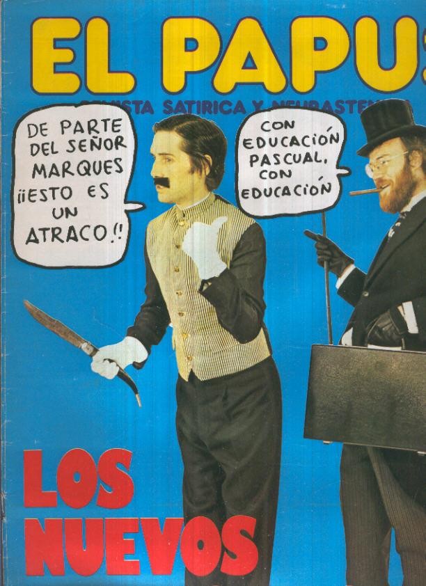 El Papus revista de humor numero 215 (1978):  Los nuevos atracadores