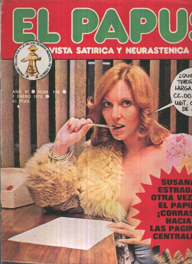 El Papus revista de humor numero 190 (1978):  Las elecciones sindicales