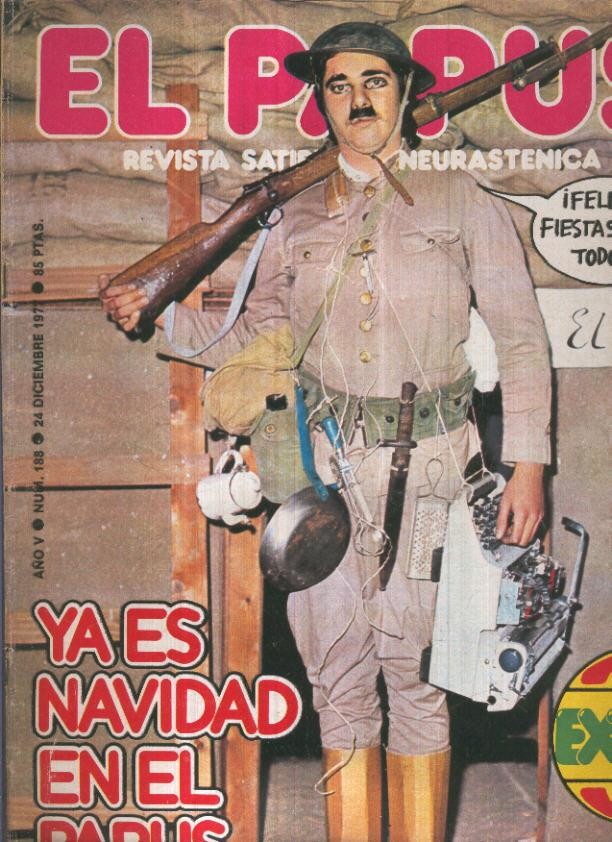 El Papus revista de humor numero 188 (1977):  Extra navidad