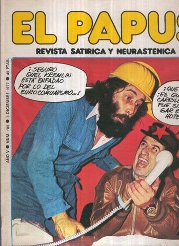 El Papus revista de humor numero 185 (1977):  El eurocomunismo