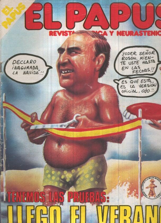 El Papus revista de humor numero 372 (1981):  LLego el verano