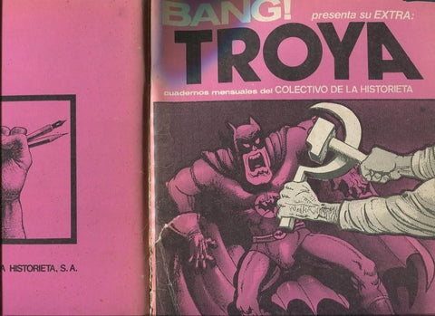 Bang Troya numero 3/4 (numerado 2 en interior cubierta) (cubierta medio estropeada)
