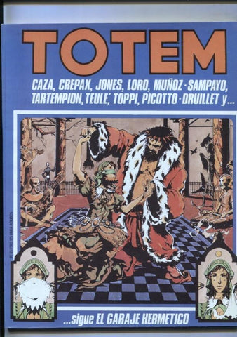 Revista Totem numero 33: la caida de los angeles por G.Crepax