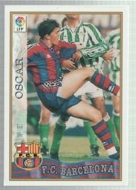 Cromo Liga 97/98: F.C.Barcelona numero 37: Oscar