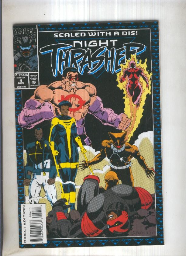 NIGHT THRASHER, Vol.1 No.04: Connect the Dots (Marvel 1993)