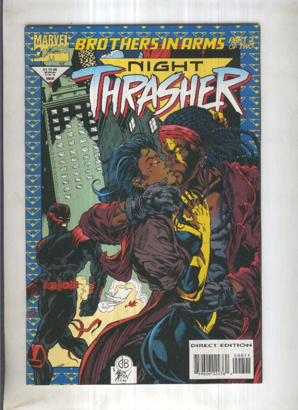 NIGHT THRASHER, Vol.1 No.08: Brothers in Arms 2 (Marvel 1994)