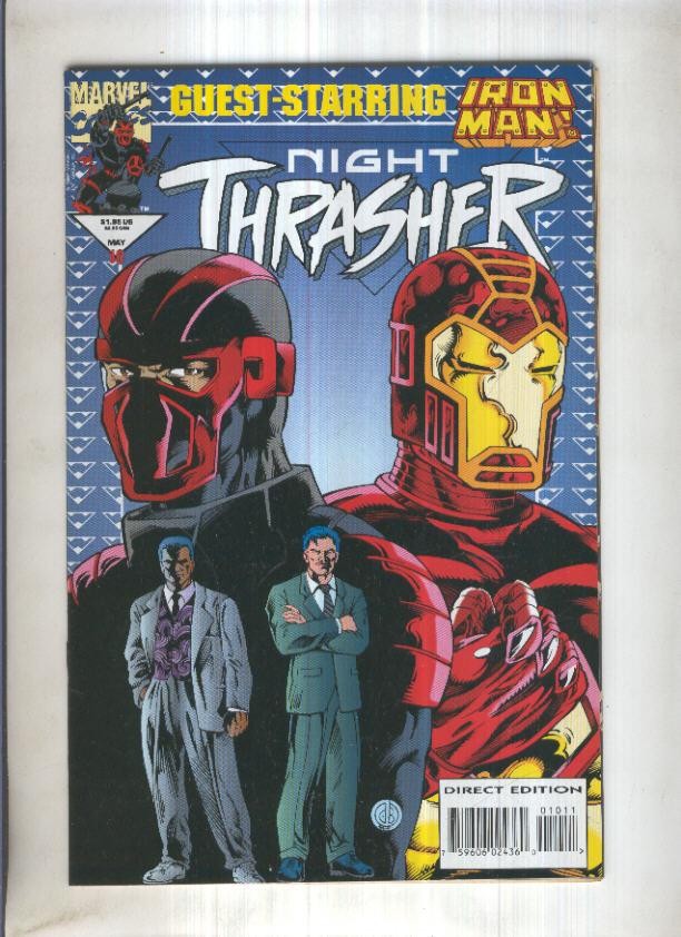 NIGHT THRASHER, Vol.1 No.10: Shell Games (Marvel 1994)