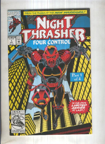 NIGHT THRASHER: FOUR CONTROL, Vol.1: Numero 01 (Marvel 1992)