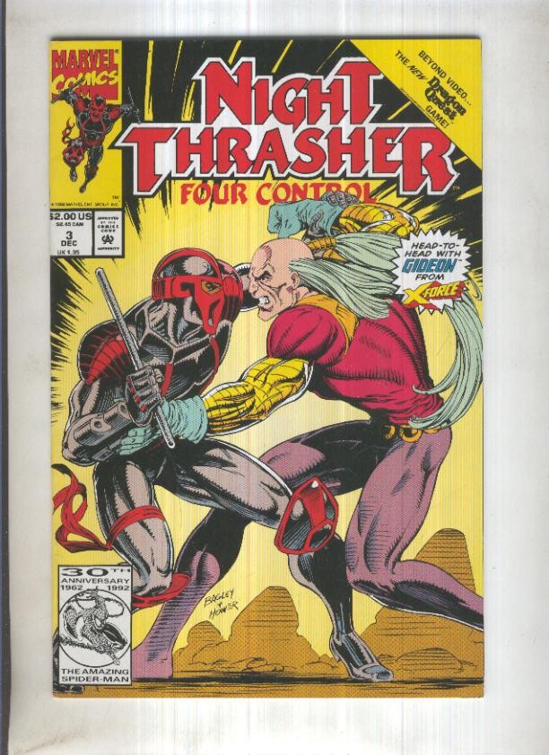 NIGHT THRASHER: FOUR CONTROL, Vol.1: Numero 03 (Marvel 1992)