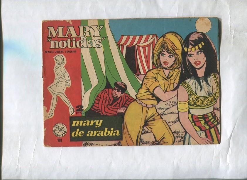 Mary Noticias numero 101: trasera foto Troy Donahue-Lee Paterson-Van Williams