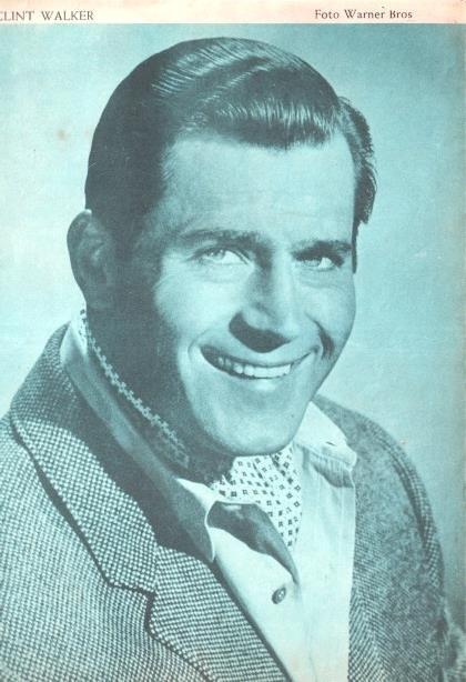 Mary Noticias numero 143: trasera foto de Clint Walker (cheyenne)