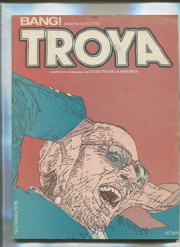 Bang Troya numero 7 (numerado 1 en interior cubierta)