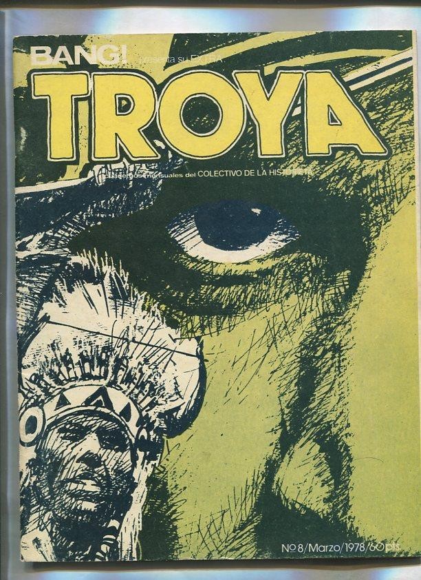 Bang Troya numero 8 (numerado 1 en interior cubierta)