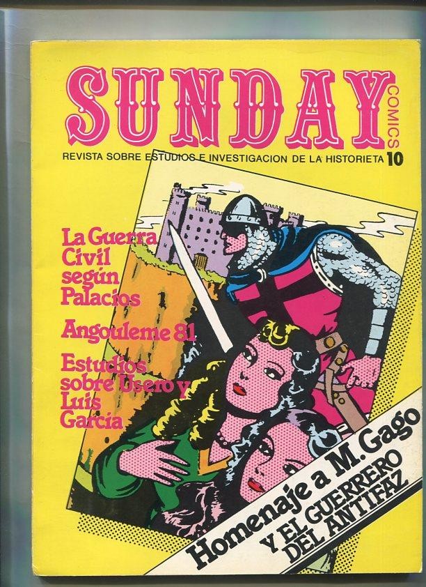 Sunday numero 10: Manuel Gago y el Guerrero del Antifaz