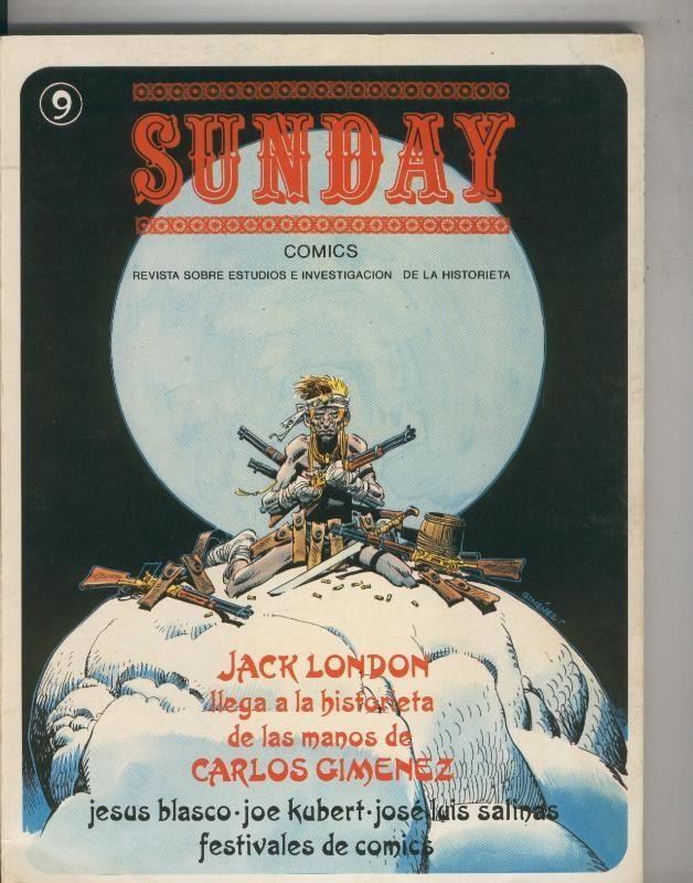 Sunday numero 09: Jack London de la mano de Carlos Gimenez