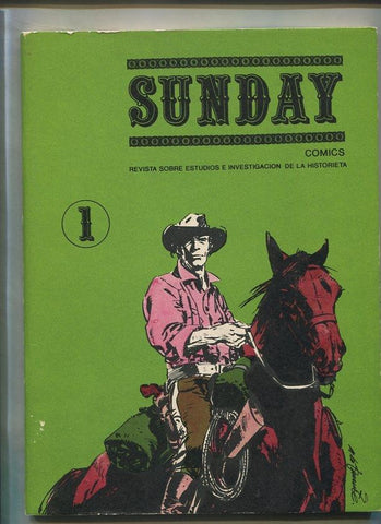 Sunday numero 01 (numerado 1 en interior cubierta)