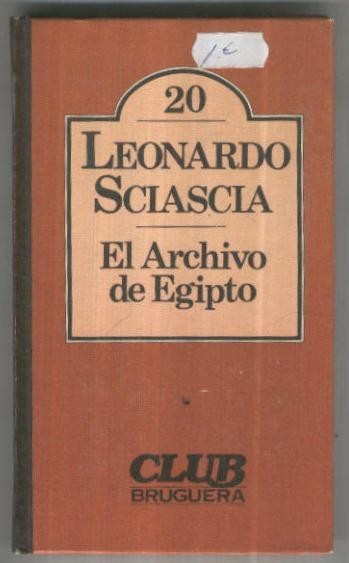 Club Bruguera numero 20: El archivo de Egipto