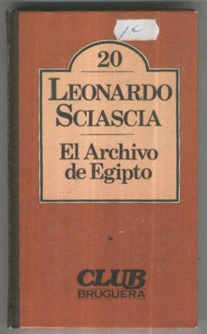 Club Bruguera numero 20: El archivo de Egipto